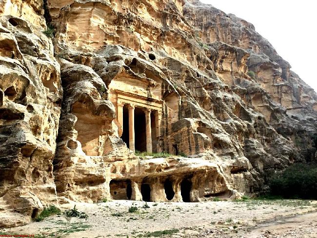 Jordan Petra Siq Al Barid Temple Siq Al Barid Temple Jordan - Petra - Jordan