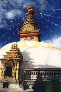 Nepal Kathmandu Swayambunath Stupa/Monkey Temple Swayambunath Stupa/Monkey Temple Kathmandu - Kathmandu - Nepal