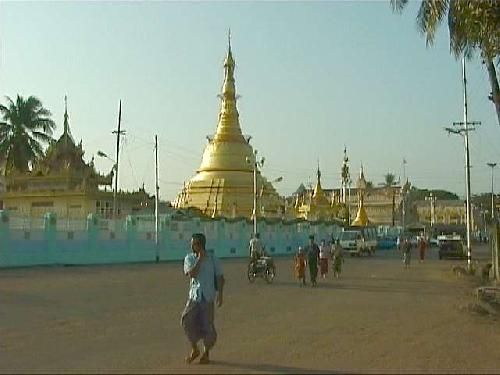 Myanmar Rangoon  Botataung Pagoda Botataung Pagoda Myanmar - Rangoon  - Myanmar