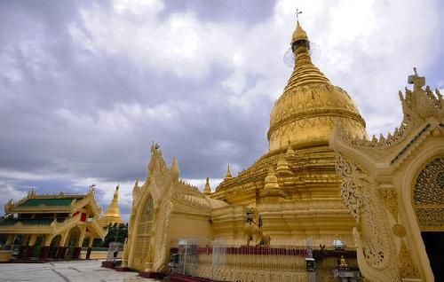 Myanmar Rangoon  Maha Wizaya Pagoda Maha Wizaya Pagoda Myanmar - Rangoon  - Myanmar