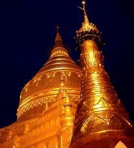 Myanmar Bagan Shwezigon Pagoda Shwezigon Pagoda Myanmar - Bagan - Myanmar