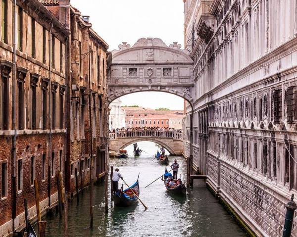 Italy Venice Sighs Bridge Sighs Bridge Venice - Venice - Italy