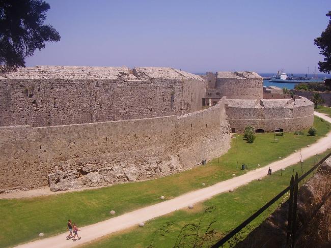 Greece Rodos Fortifications of Rhodes Fortifications of Rhodes Dodecanese - Rodos - Greece
