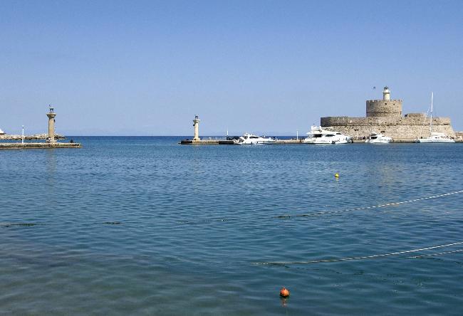 Greece Rodos Mandraki Port Mandraki Port Dodecanese - Rodos - Greece