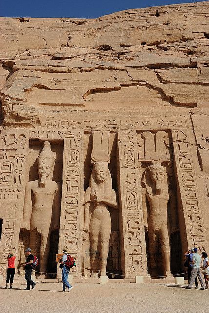 Egypt Abu Simbel Nefertari Temple Nefertari Temple Aswan - Abu Simbel - Egypt