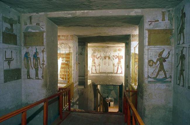 Egypt Valley of the Kings Tomb of Seti II Tomb of Seti II The World - Valley of the Kings - Egypt