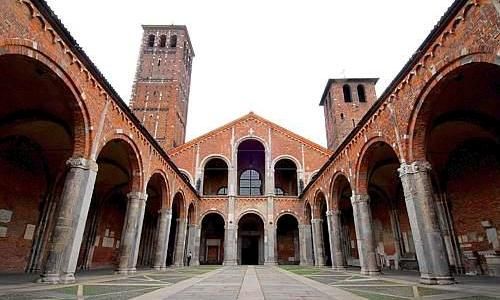 Italy Milan Basilica di Sant Ambrogio Basilica di Sant Ambrogio Milano - Milan - Italy