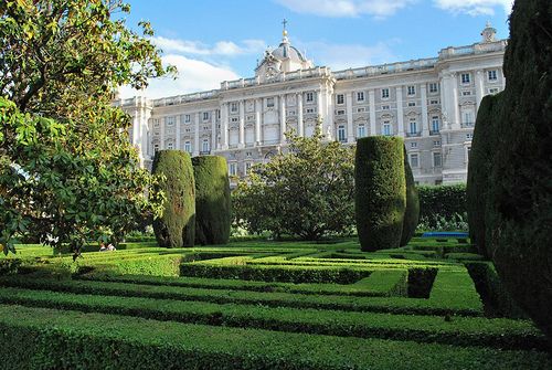Spain Madrid Garden of Sabatini Garden of Sabatini Madrid - Madrid - Spain