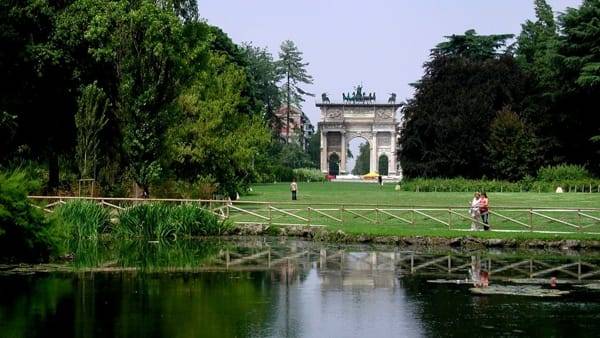 Italy Milan Parco Sempione Parco Sempione Milano - Milan - Italy