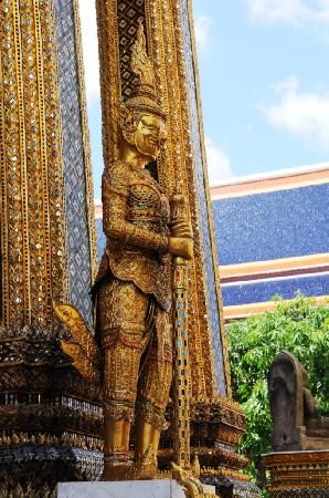 Thailand Bangkok Wat Phra Cayo Temple Wat Phra Cayo Temple Thailand - Bangkok - Thailand