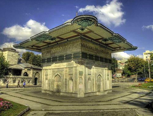 Turkey Istanbul Fountain of Ahmed III Fountain of Ahmed III Istanbul - Istanbul - Turkey