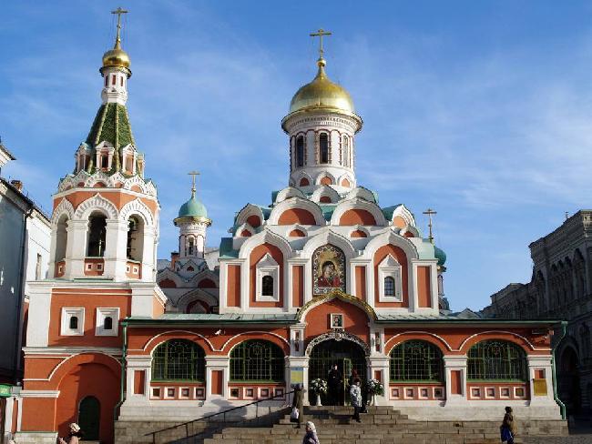 Russia Moscow Kazan Cathedral Kazan Cathedral Moscow - Moscow - Russia