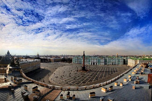 Russia Saint Petersburg Palace Square Palace Square Saint Petersburg - Saint Petersburg - Russia