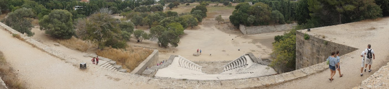 Greece Rodos Ancient Olympic Stadium Ancient Olympic Stadium Dodecanese - Rodos - Greece