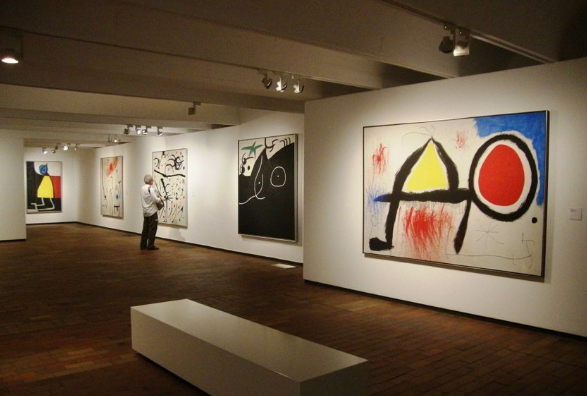 Spain Barcelona Joan Miro Foundation Joan Miro Foundation Catalonia - Barcelona - Spain
