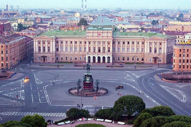 Russia Saint Petersburg Mariinskiy Palace Mariinskiy Palace Saint Petersburg - Saint Petersburg - Russia