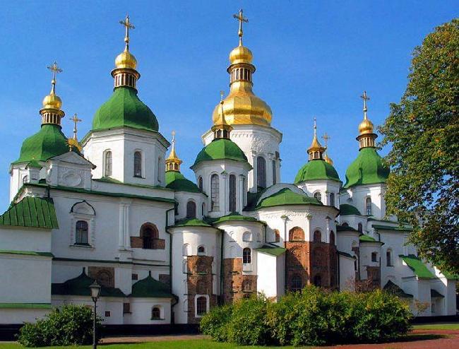 Ukraine Kiev Santa Sofia Cathedral Santa Sofia Cathedral Ukraine - Kiev - Ukraine