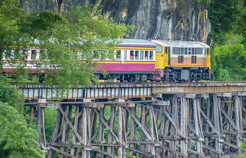 Thailand Kanchanaburi The Railway of Death The Railway of Death Kanchanaburi - Kanchanaburi - Thailand