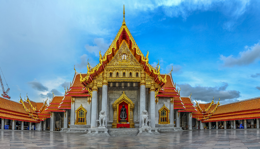 Thailand Bangkok Wat Benjamabophit Wat Benjamabophit Bangkok - Bangkok - Thailand