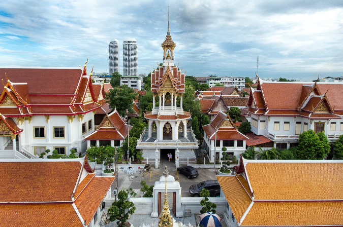 Thailand Bangkok Wat Chana Songkhram Wat Chana Songkhram Thailand - Bangkok - Thailand