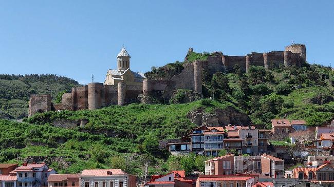Georgia Tbilisi Narikala Fortress Narikala Fortress Tbilisi - Tbilisi - Georgia