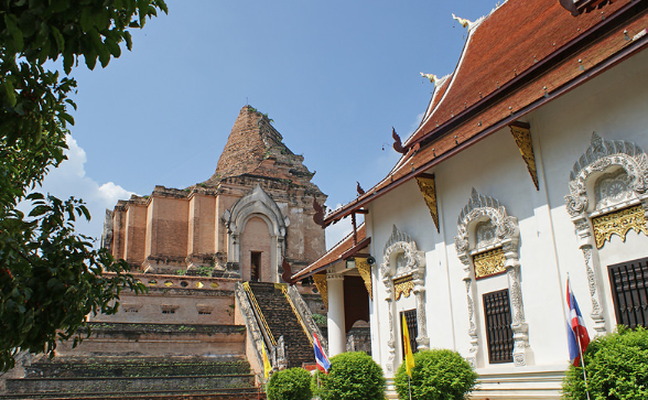 Thailand chengmai Wat Chedi Luang Wat Chedi Luang chengmai - chengmai - Thailand