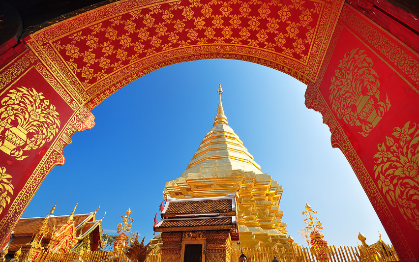 Thailand chengmai Wat Phrathat Doi Suthep Wat Phrathat Doi Suthep Thailand - chengmai - Thailand