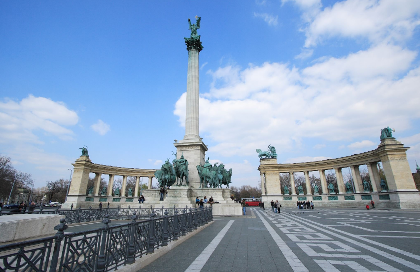 Hungary Budapest Heroes Square Heroes Square Budapest - Budapest - Hungary