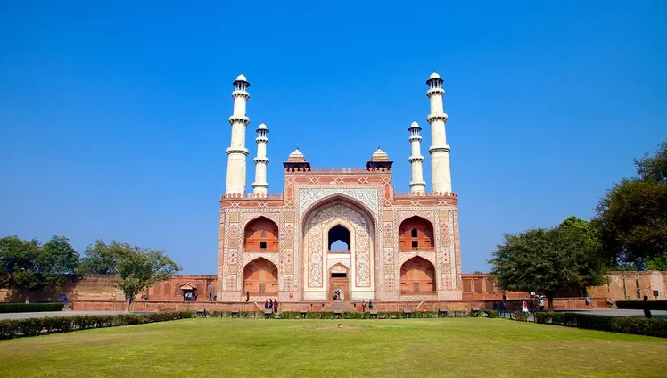 India Agra Akbar Mausoleoum Akbar Mausoleoum Agra - Agra - India