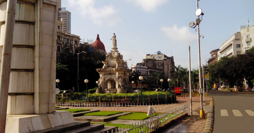 India Mumbai  Flora Fountain Flora Fountain India - Mumbai  - India