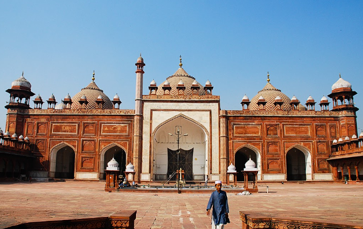 India Agra Jama Masjid Mosque Jama Masjid Mosque India - Agra - India