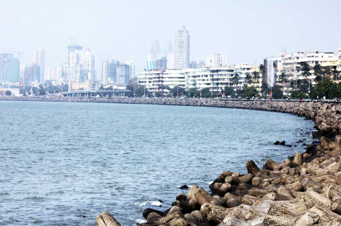 India Mumbai  Marine Drive Marine Drive India - Mumbai  - India