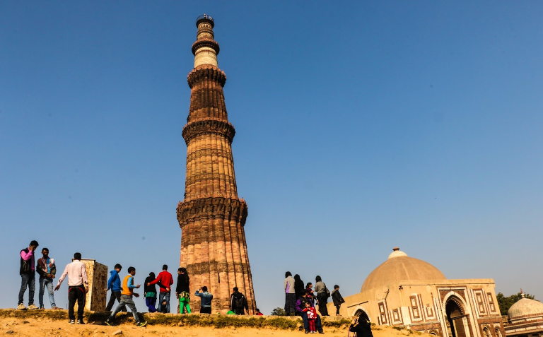 India New Delhi Qutub Minar Qutub Minar New Delhi - New Delhi - India