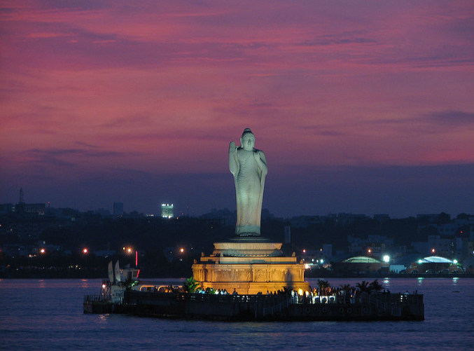 India Hyderabad Buddha Statue Buddha Statue Hyderabad - Hyderabad - India