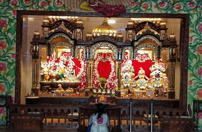 India Calcutta Radha Govinda of Iskon Temple Radha Govinda of Iskon Temple Calcutta - Calcutta - India