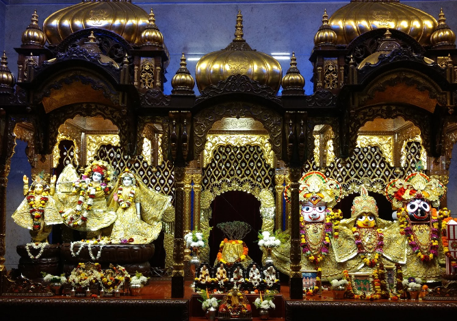 India Calcutta Radha Govinda of Iskon Temple Radha Govinda of Iskon Temple Bangla - Calcutta - India