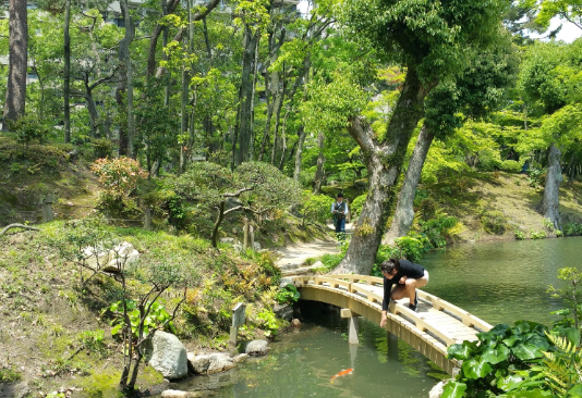 Japan Hiroshima  Sukkei-en Garden Sukkei-en Garden Hiroshima - Hiroshima  - Japan