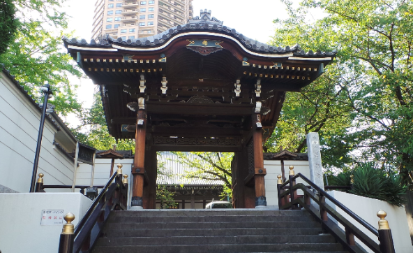 Japan Tokyo Zempukuji Temple Zempukuji Temple Tokyo - Tokyo - Japan