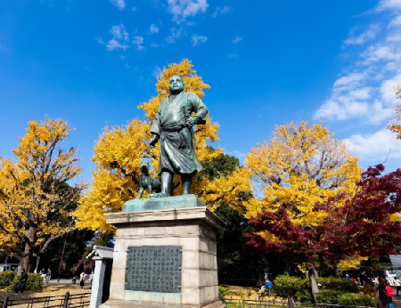 Takamori Saigo Statue