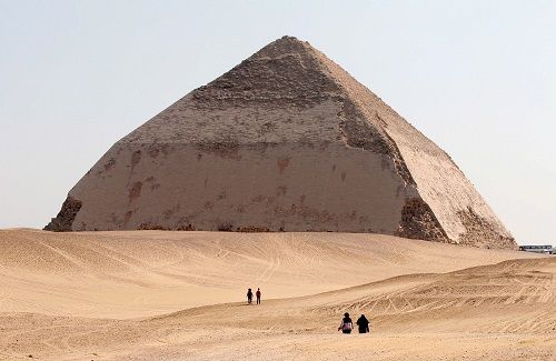 Egypt Dahshur Bent Pyramid Bent Pyramid Dahshur - Dahshur - Egypt