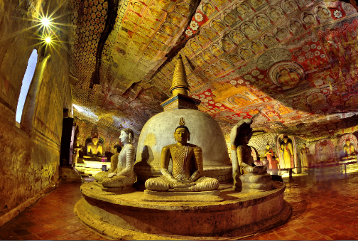 Sri Lanka Kandy Dambulla cave temple Dambulla cave temple Maha Nuwara - Kandy - Sri Lanka