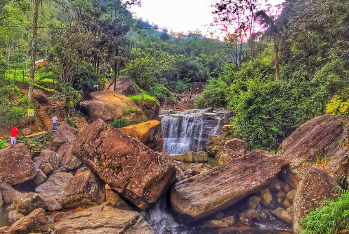 Sri Lanka Kandy Ramboda Falls Ramboda Falls Maha Nuwara - Kandy - Sri Lanka