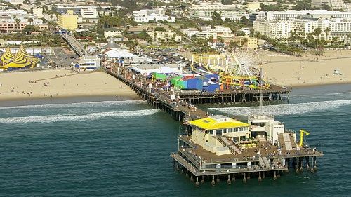 United States of America Los Angeles Santa Monica Pier Santa Monica Pier Los Angeles - Los Angeles - United States of America