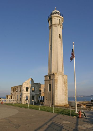 United States of America San Francisco  Alcatraz Lighthouse Alcatraz Lighthouse San Francisco - San Francisco  - United States of America