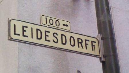Leidesdorff Street