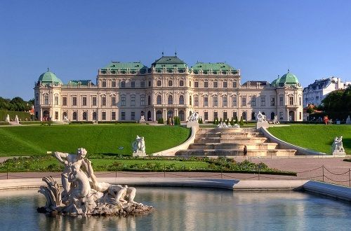 Austria Vienna Belvedere Palace Belvedere Palace Vienna - Vienna - Austria