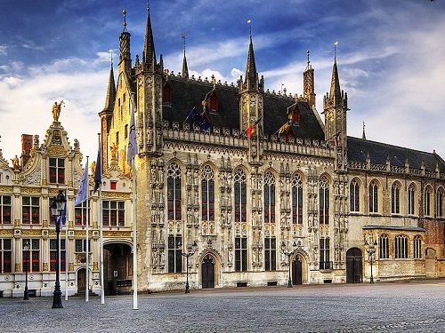 Belgium Bruges Bruges City Hall Bruges City Hall Bruges - Bruges - Belgium