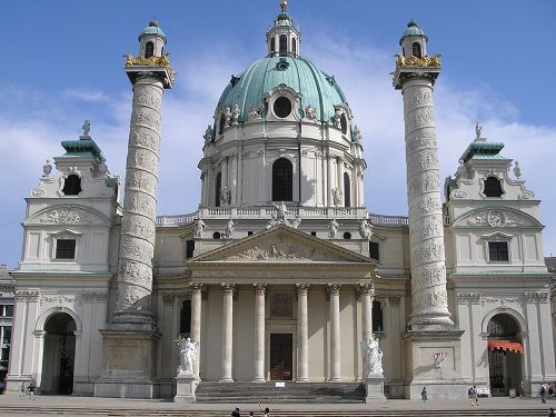 Austria Vienna Karlskirche Church Karlskirche Church Austria - Vienna - Austria