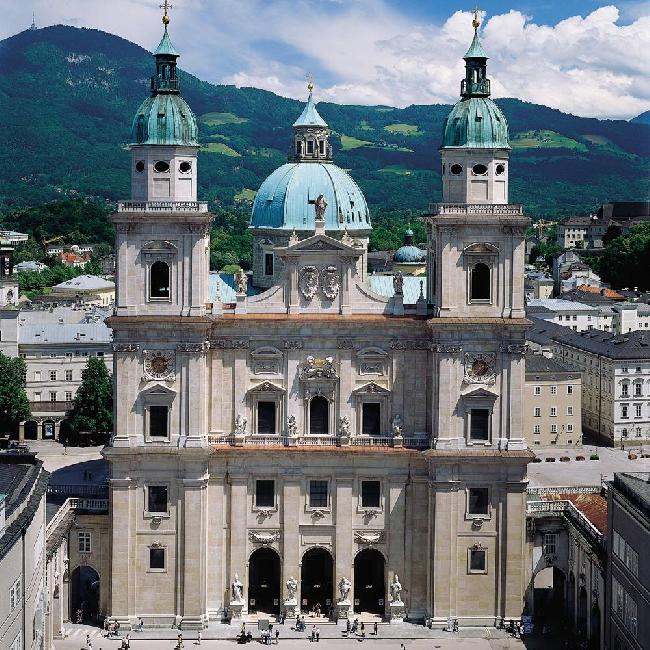 Austria Salzburg Salzburg Cathedral Salzburg Cathedral Austria - Salzburg - Austria