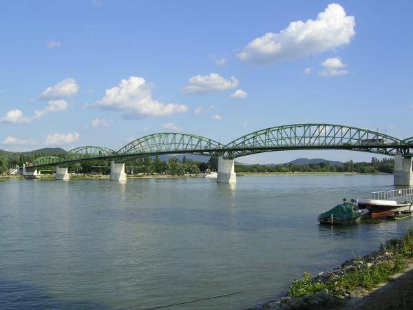 Hungary Esztergom Mária Valéria Bridge Mária Valéria Bridge Central Transdanubia - Esztergom - Hungary